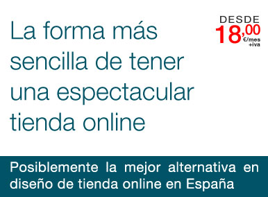 Posiblemente la mejor alternativa en diseño de tiendas online